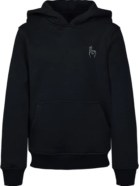 Hanorac copii Mister Tee negru