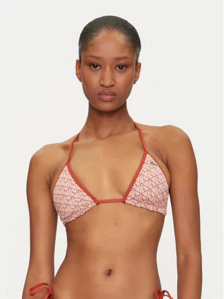 Верх купальника Lacoste iberis/latte