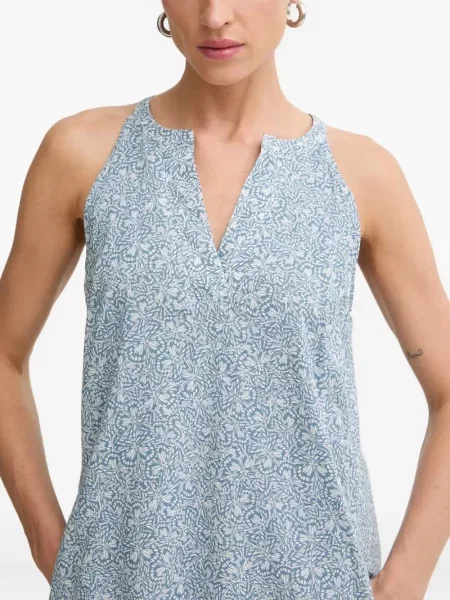 Rochie mini Marc O'polo fără mâneci cu imagine albastru