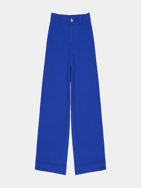 Бойфренди Monki синій