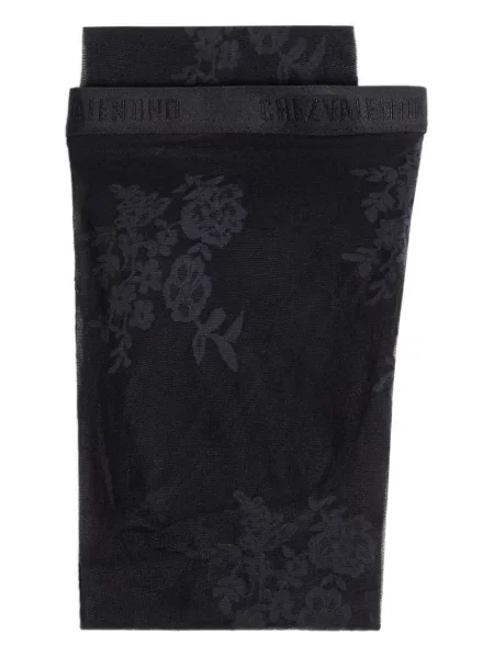 Dresuri Valentino Garavani cu model floral negru
