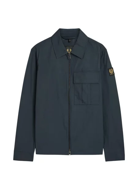 Риза с яке Belstaff с автограф синьо