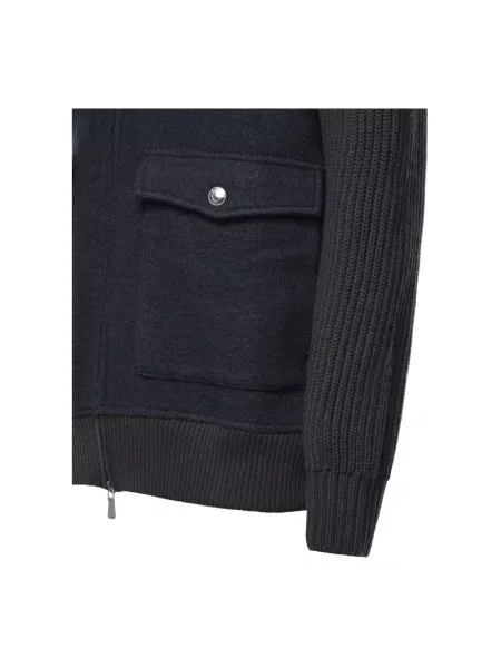 Sweter Eleventy wełniany czarny