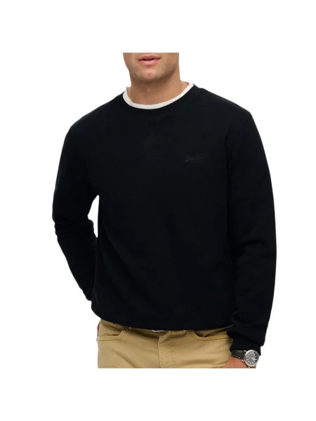 Bluza Superdry Essential Logo Crew czarna