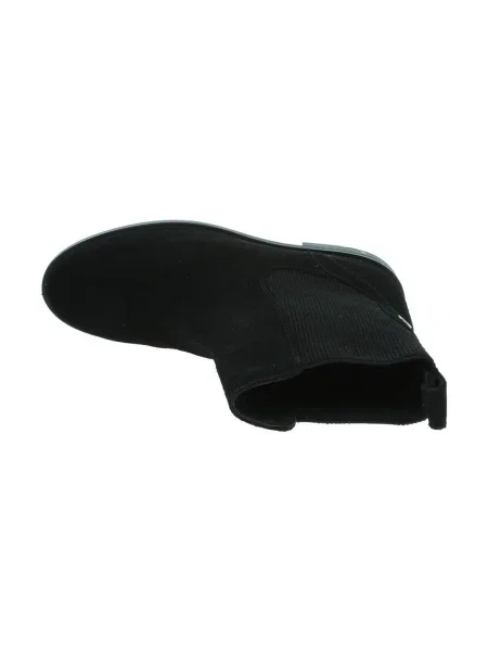 Tommy Hilfiger De piele ghete chelsea negru