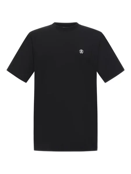 Tricou Roberto Cavalli cu broderie negru