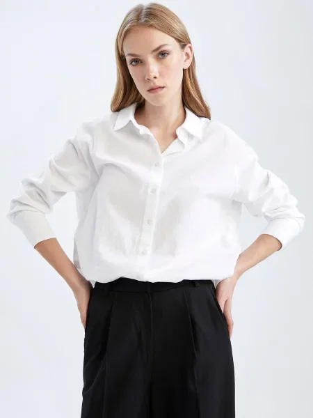 Сорочка DeFacto білий