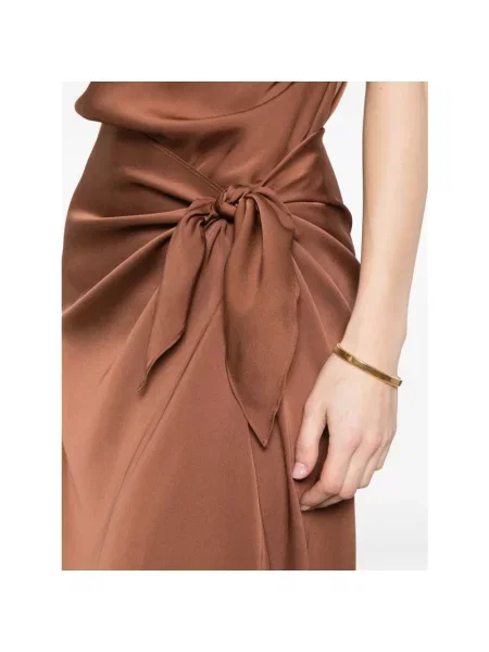 Spódnica ołówkowa Silk95five brązowa