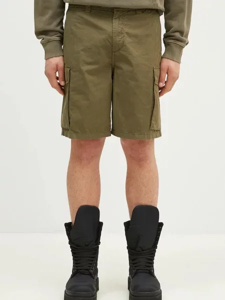 Μικρός σορτς cargo Woolrich πράσινο