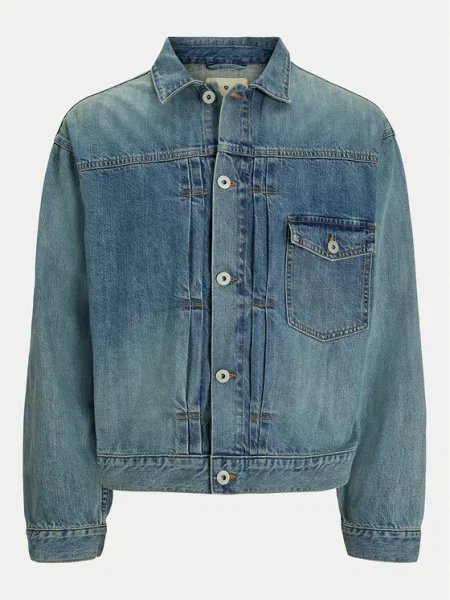 Jack&Jones Geacă de blugi Kevin albastru