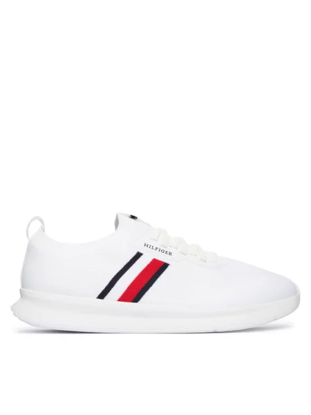 Tommy Hilfiger LIGHTWEIGHT KNITTED RUNNER tenisice za muškarce bijela