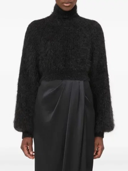 Pulover Max Mara de mohair negru