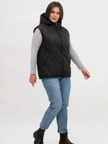 Жилет з утеплювачем UVENTUM чорний