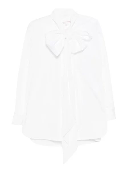 Bluza Carolina Herrera s mašnom bijela