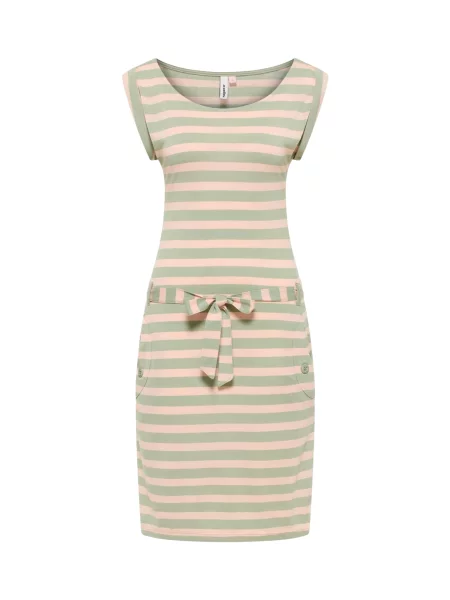 Ragwear Rochie Tagg deschis / verde bej