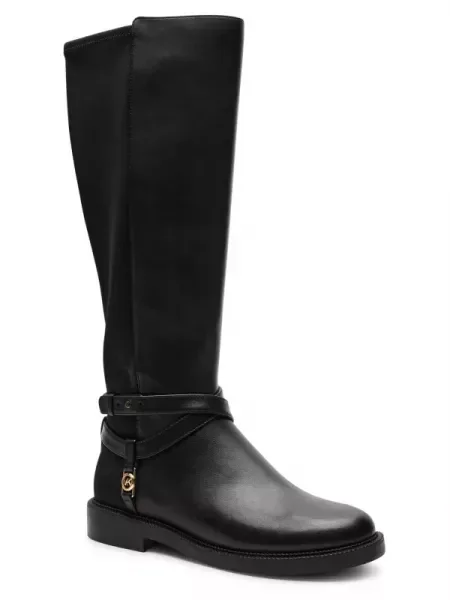 Michael Kors De piele cizme ABIGAIL negru