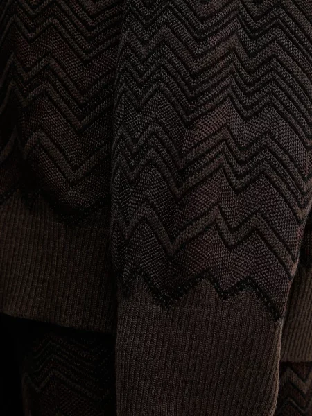 Легкий свитер Missoni коричневый
