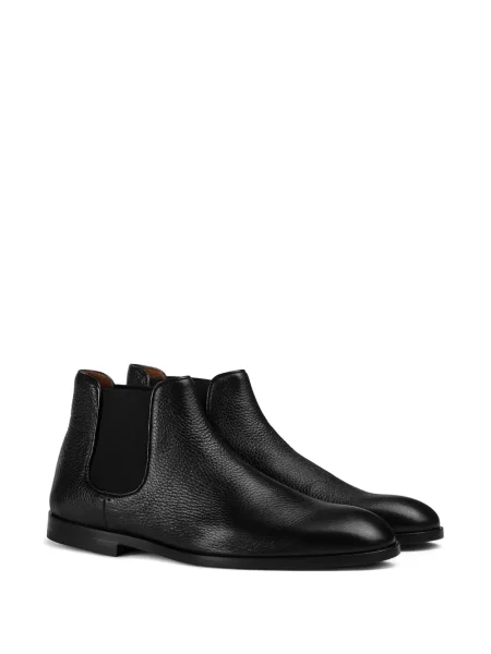 Botine chelsea Doucal's din piele negru
