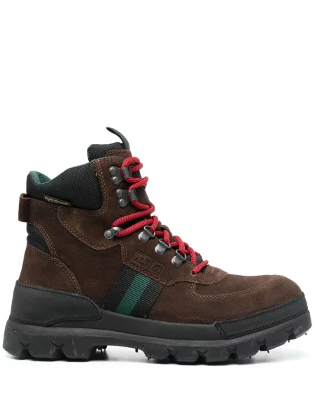 Sneakers Polo Ralph Lauren με κέντημα μαύρο