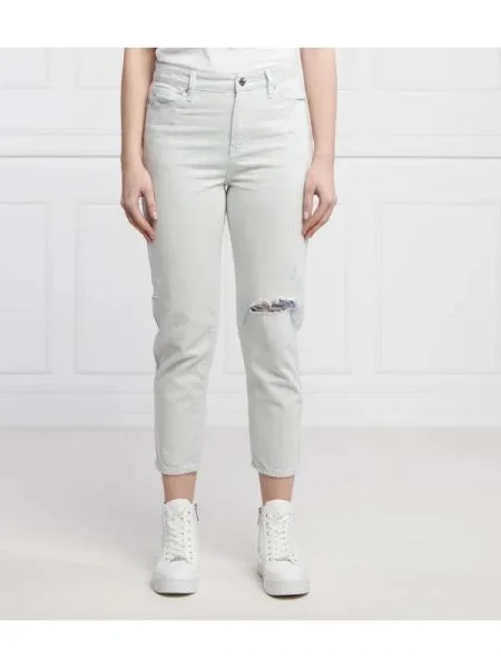 Armani Exchange Blugi | Boyfriend fit albastru