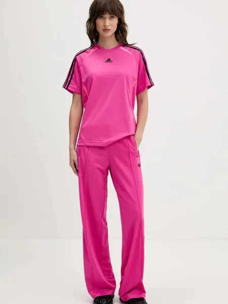 Adidas Originals t-shirt Teamgeist różowy