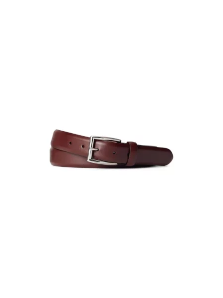 Pasek Polo Ralph Lauren z paskiem brązowy