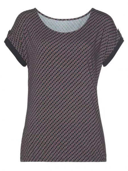 VIVANCE Tricou roșu / negru