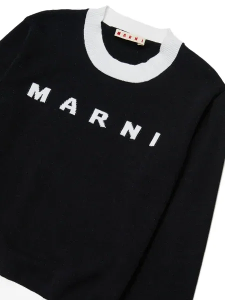 Sweter dziecięcy Marni czarny