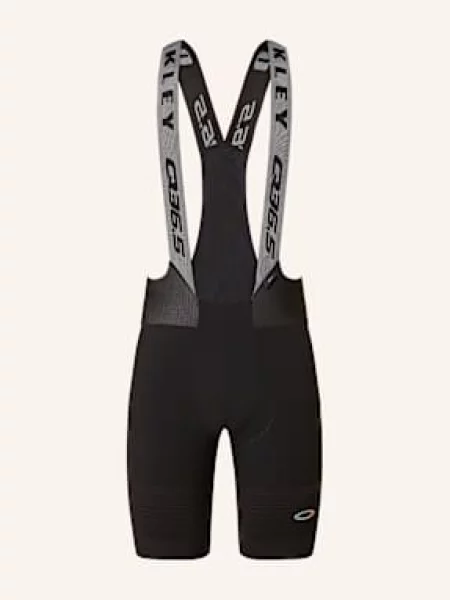 Oakley Cyklistické Kalhoty Clima Bibshort Se Šlemi A Polstrovanou Vložkou černá