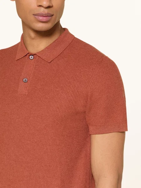 Nowadays Sweter Polo rot brązowa
