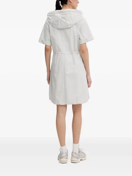 Rochie mini Bogner Fire+ice cu glugă gri