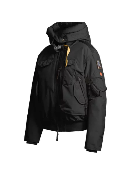 Geacă bomber Parajumpers cu glugă negru