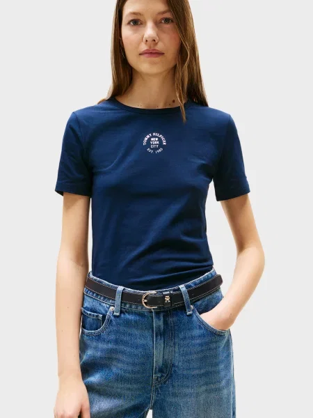 Футболка Tommy Hilfiger синя