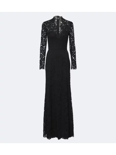 Rochie Monique Lhuillier din dantelă negru