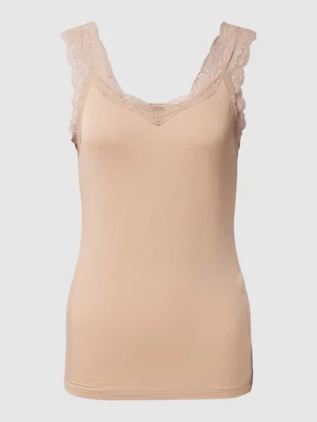 Podkoszulka Pieces koronkowa