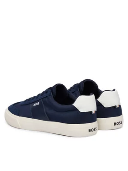 Sneakersy BOSS Aiden Tenn Tmavomodrá