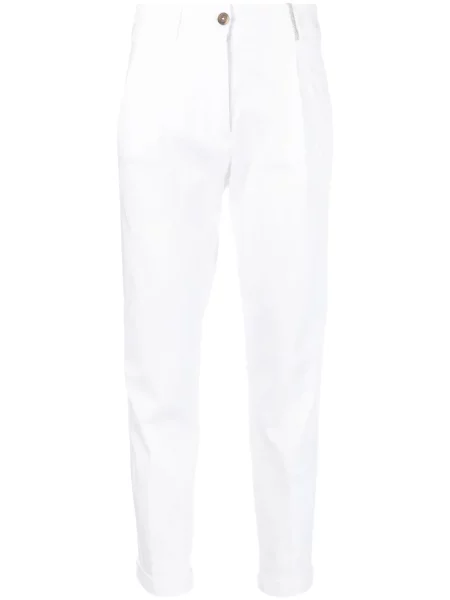 Pantaloni Fabiana Filippi alb