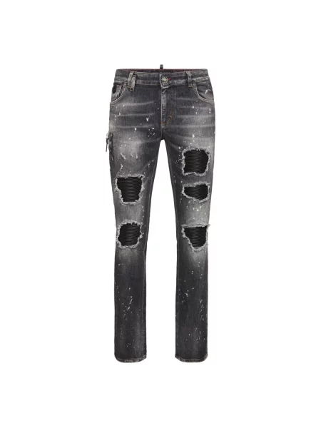 Jeansy Philipp Plein czarne