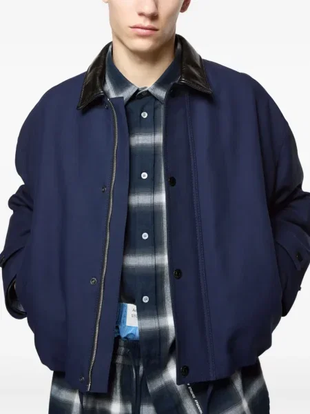Geacă bomber Acne Studios albastru