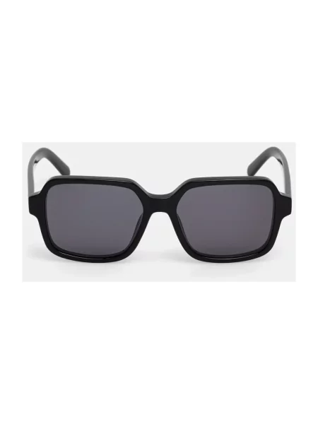Maison Margiela okulary przeciwsłoneczne LUNETTES 4 NOIR czarne