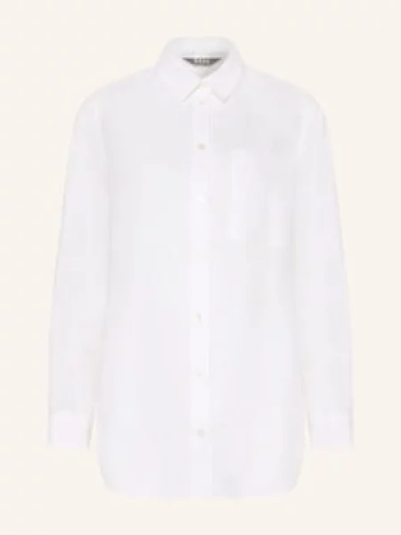 Mm By Max Mara Košile Filo Z Lnu bílá