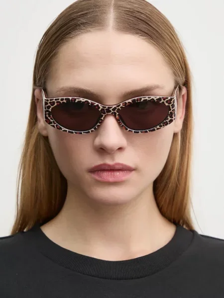 Солнцезащитные очки Jacquemus коричневые