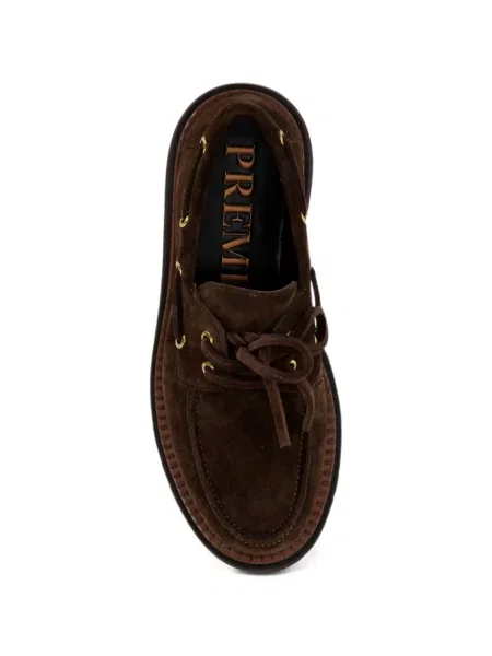 Pantofi loafer Bruno Premi cu platformă maro