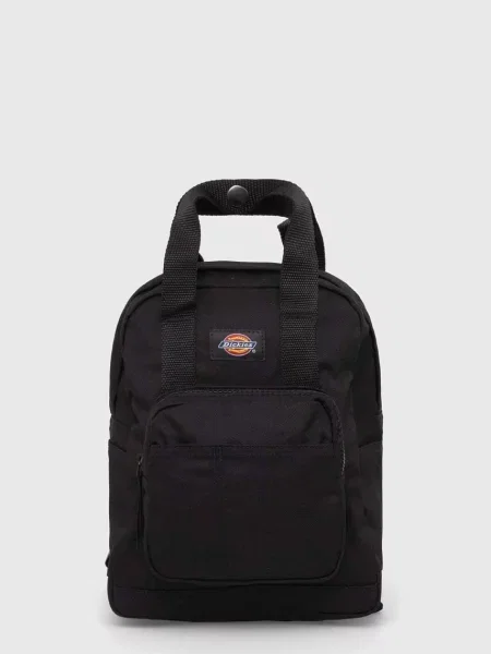 Раница Dickies LISBON MINI BACKPACK малък с изчистен дизайн черно