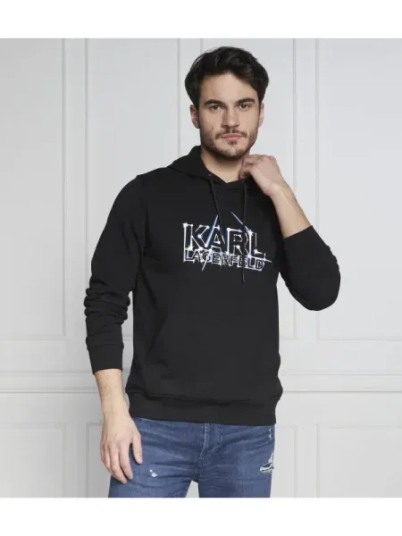 Karl Lagerfeld Hanorac negru