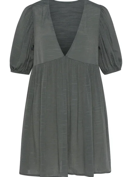 LASCANA Rochie închis verde