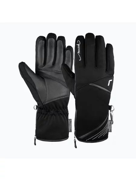 Mănuși de schi pentru femei Reusch Lore Stormbloxx black/silver negru