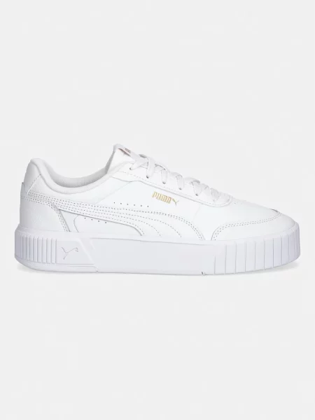 Pantofi Puma din piele alb