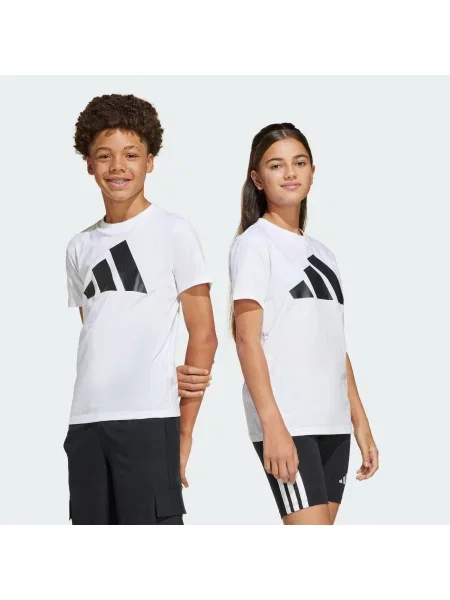ADIDAS SPORTSWEAR Tehnička sportska majica Essentials crna bijela