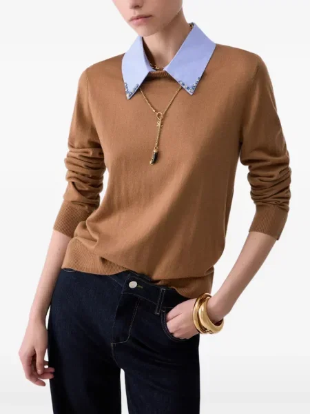 Pulover Liu Jo din poplin